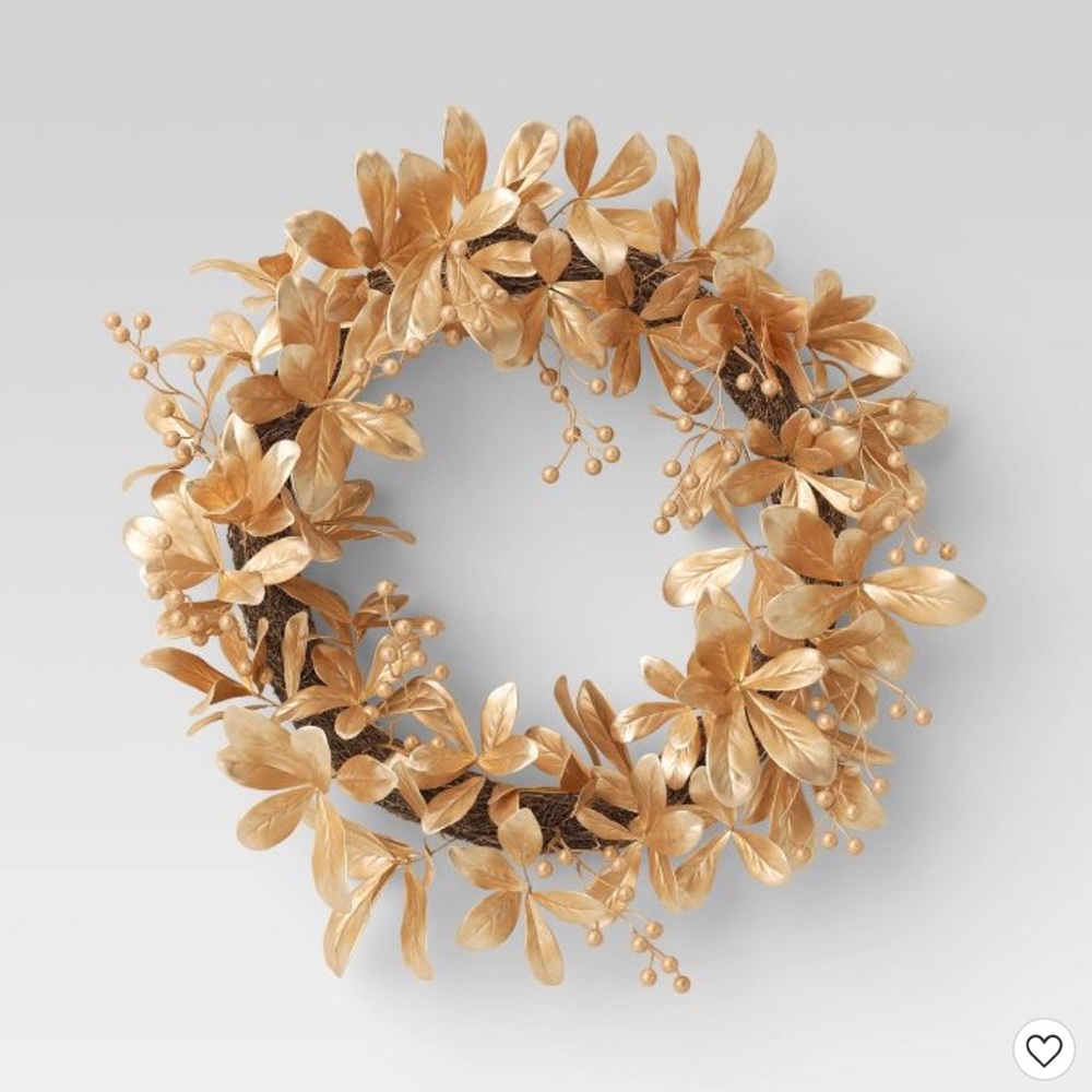 🍁 Golden Leaf Wreath 🍁